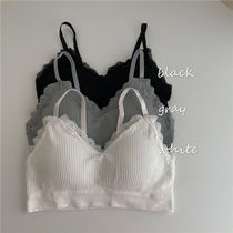 New Sexy Lace Underwear Schoolgirl Beauty Back Smear Without Steel Ring Wrap Breast Girl Harnesses Vest Bra Summer