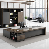 Boss table simple modern atmosphere desk office table and chair fashion president desk manager table combination office furniture