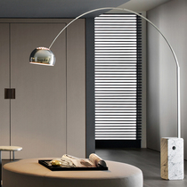 Italian modern minimalist designer living room floor lamp furniture exhibition hall Villa Restaurant Marble Fishing Ground Lamp