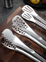 Thickened 304 stainless steel barbecue clip barbecue bread food anti-scalding food meal kitchen fried steak special