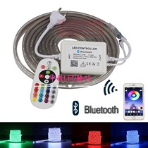 5050 high voltage light belt Bluetooth voice control LED light string controller Music voice control RGB light belt light bar controller