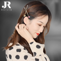 Clip head Trim Clip Hair Clip Girl South Korea Water Drill Temperament Hairpin Side Top Clip Broken Hair Liu Hoi Clip