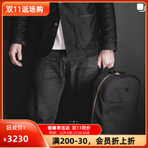 Spot British Bennett Winch handmade backpack Private White with