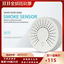 Tuya APP WiFi Smoke Detector Sensor smart wireless Smoke alarm series