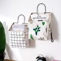 2019 new bathrooms with clean clothes waterproof bag closeout bag toilet handmade paper hanging bags cloth art walls