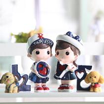 Love Zebo living room study home decoration cute car interior decoration creative hanging foot doll decoration