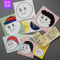 ●JY groceries●Domestic spot Korea ohlollyday original expression sticker pack