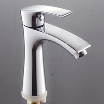 All copper single cold faucet basin antique basin faucet art basin faucet art basin faucet single cold water throat