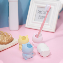 Kieselguhr toothbrush holder Childrens toothbrush holder Japanese animal toothbrush holder Cartoon tooth cute kitty toothbrush containing