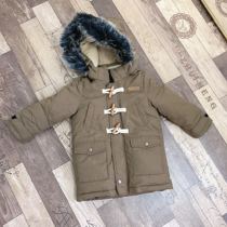 (two) clearance thickened children's boys in the long cotton-padded jacket small defects 2 3 years old