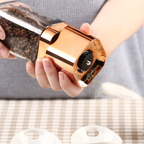 Emeno kitchen household goods glass seasoning bottle wish cross-border pepper grinder