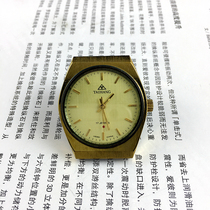 Original stock Out of stock Taihang 17 drilled yellow-shell yellow face Manual Mechanical sheet diameter 37 mm SEND WATCH STRAP