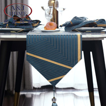 Table Flag minimalist modern American tea table TV cabinet Gaibu Custom Nordic light and luxurious table decoration strip table cloth