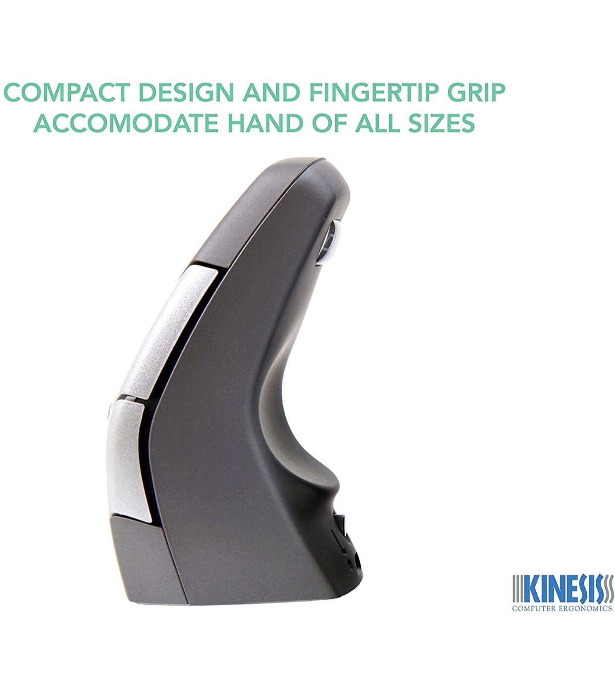 Kinesis DXT2 ergonomic vertical mouse RF Wireless Mouse