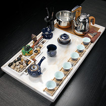 Tea tray independent real pictures new modern minimalist home office tea set fully automatic integrated tea washing tea table