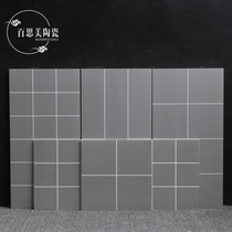 Nordic Mesh Red Grey Matt Porcelain Sheet 300x600 Imitation Ancient Brick Bread Wall Brick Balcony Toilet Kitchen Tiles