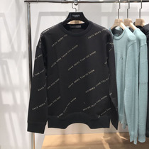 Wick house micro high mens new letter print loose casual couple sweatshirt tide brand men trend handsome long sleeves