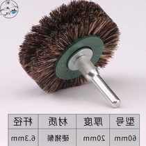 Electric cleaning plastic bristle small brush with rod cleaning polishing grinding brush head Deburring thickened disc brush