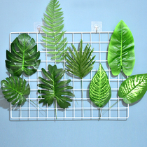 Tortoise Back Leaf Plant Fake Flower Pendulum Piece Room Floor Nordic Wind Decoration Single Yugali Leaves Emulation Flower