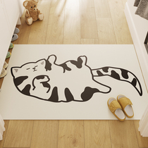 Doormat Mat Ground Mat Leather Waterproof Into The Door Mat Modern Minima Into The Door Carpets Domestic Anti-Slip Mat