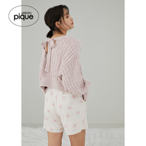 gelato pique spring summer women's half fleece pajamas cardigan lace coat PWNT211066