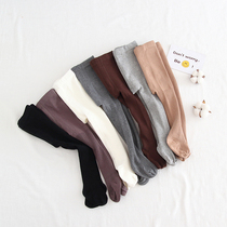 Girls leggings autumn cotton baby pantyhose children bottoming socks pants women baby socks pants