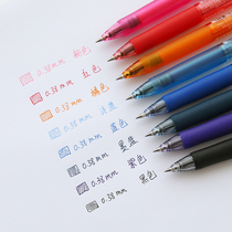  Japan uni Mitsubishi UMN-138 Water pen color gel pen 0 38mm Student water pen exam fine black