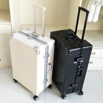 as trolley suitcasealuminum retro luggage case 20-29inch