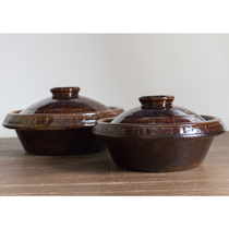 Spot Chuan Machiya Japan imported Shigaraku burning Ishiro pottery pot wolf pot famous master full glaze can be empty burning