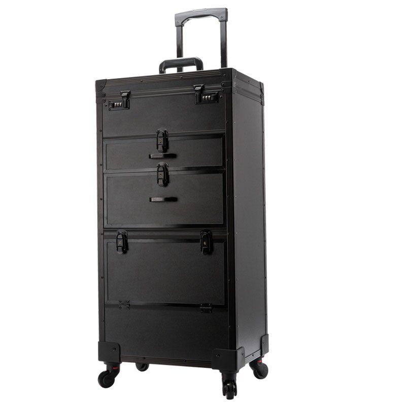 Hairdresser Toolbox Beautician Oversized Suitcase Stylist Master Toolbox Double Password Box Guarantee