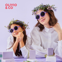 Milk dads Home France Olivio Spring Summer new children parent-child ultra-ocean polarized anti-UV sunglasses 5S