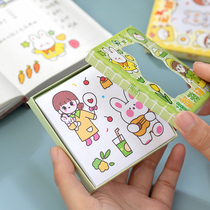 20 cute cartoon hand bill stickers soft and soft nursery rhymmy small characters Teenage Hearts Hands Ledger of Decorative Material Collage