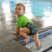 American iplay baby sunscreen swimming trunks I play anti-bacterial diaper sunscreen reusable diaper pants