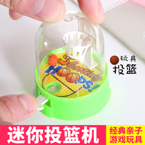 Graduation gift mini handheld basketball shooting machine creative educational childrens toys kindergarten student prizes hot sale