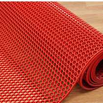 Hexagon Rubber Mesh Hollowed-out Anti-Water Floor Mat Bathroom Kitchen Swimming Hydrotherapy Sauna Stairs Aisle Blanket