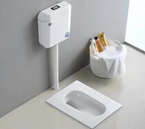 Kindergarten Adults Color Band S Deodorized Squatting Pan Squatting Pit Adults Toilet Squatting Pool Toilet Flushing Cistern