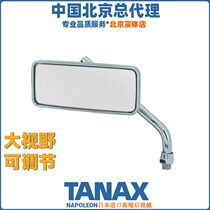 Japan imports TANAX motorcycle calf electric vehicle retrofit wide-angle anti-dazzling mirror reflector AVA