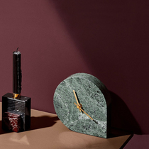 Caragle imports Danish AYTM Nordic minimalist light extravagant Stilla marble clock Decorative Seat Clock