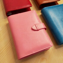 (150 large capacity) A6 thick hand account book Simple ins Wind loose leaf book DIY free combination set girl cute Japanese Net red personal creative book trend notepad