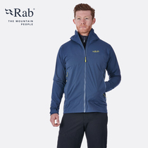 RAB ruipo Kinetic Plus men outdoor breathable lightweight elastic jacket 320g QFT-85