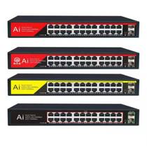 Monitoring POE gigabit switch National standard 802 3af 1236 power supply