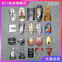 Bicycle label tube car sticker Paper head sticker Metal waterproof label label Self-bike accessories