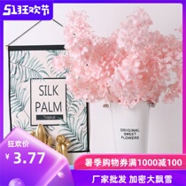 Snow simulation flower wedding ceiling decoration flower wedding hall ceiling flower art window soft dress encryption snow cherry blossom