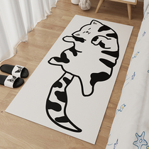 Balcony Bedroom Floor Mat Bedside Cushion Custom Leather Slip Mat Cartoon Minima Soundproof Carpet Mat Yoga Fitness Mat