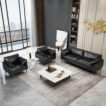 Business Sofa TEA TABLE COMBO GUEST AREA RECEPTION TRIO PLACES CASUAL FASHION BRIEF MODERN OFFICE FURNITURE SOFA