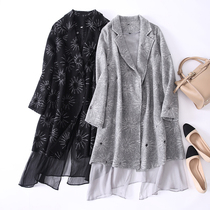 Special price 2020 autumn and winter new fashion display slim hair in the big coat with a capsized wool and a coat of clothing for women