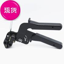 Self-locking stainless steel cable tie pliers cable tie tie shears metal tie tensioner packing R machine binding tool