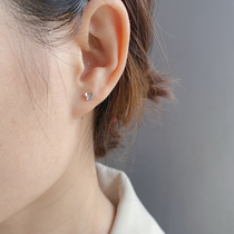 Super fairy little butterfly earrings female hypoallergenic s925 silver earrings Japanese ins tide personality earrings Mori cold wind