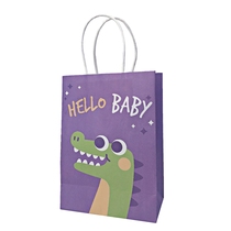 10 cute cartoon gift bags Childrens tote bags Kindergarten graduation Baby Birthday party Candy return gift bags