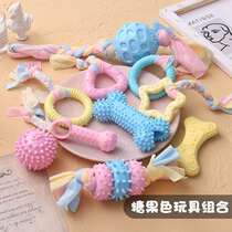 Dog bite-resistant grindle puppy dog toy bites gum ball small dog puppies Teddy pet supplies Kirkeby Bear Ball